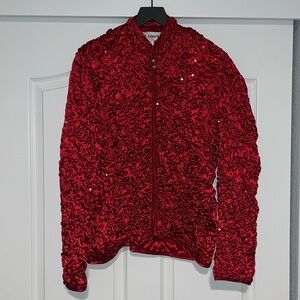 Red Sequined Jacket